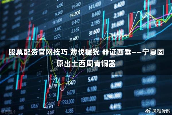 股票配资官网技巧 薄伐玁狁 器证西垂——宁夏固原出土西周青铜器